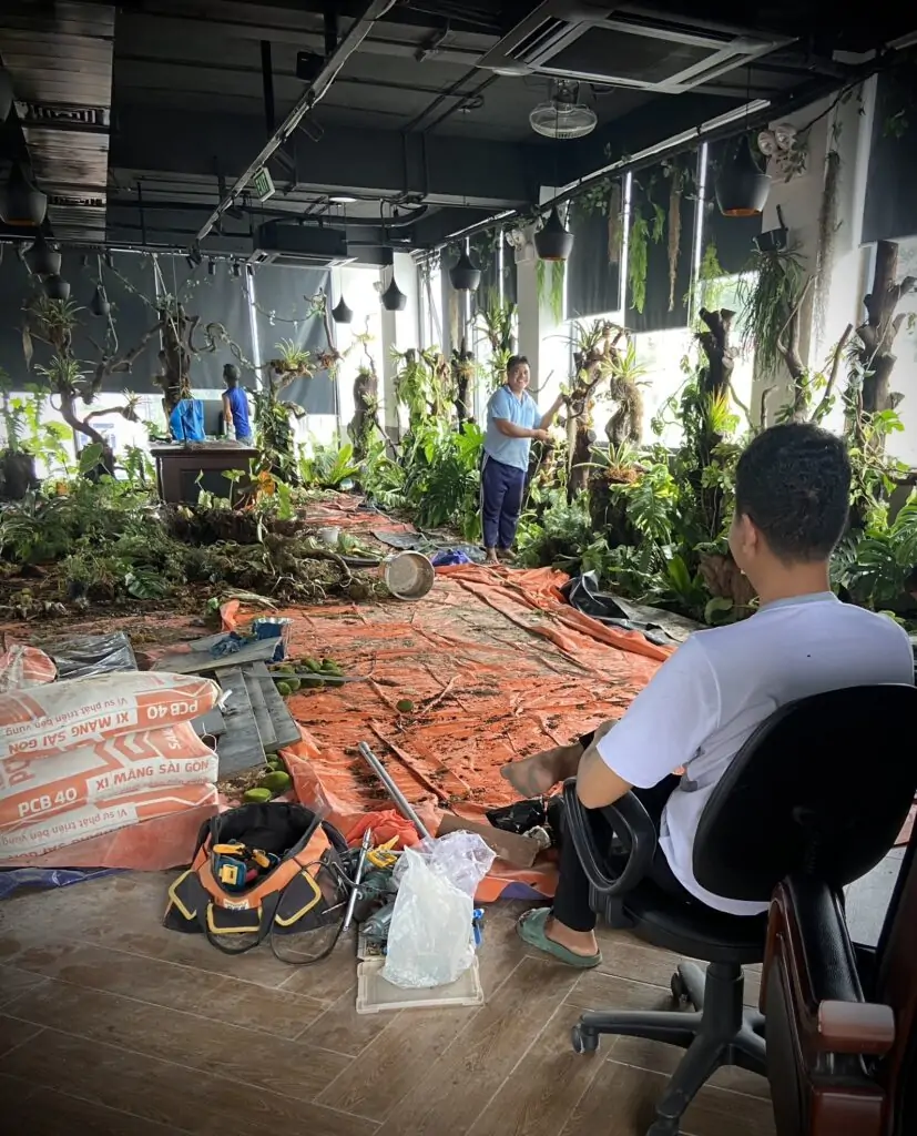 Công trình thi công cải tạo Tin' Graden Biên Hòa