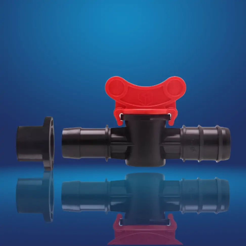 Van Khởi Thuỷ Ống PE 25mm Có Ron Cao Su